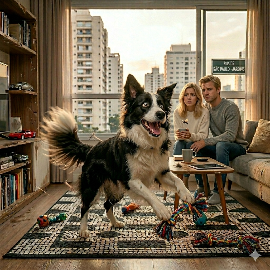 Cachorro hiperativo: o que fazer quando o passeio não resolve